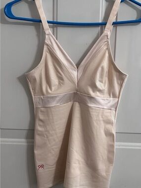 Ruby ribbon camisole built in tank shapewear